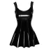 Noir - klostuota mini suknelė (juoda) - M