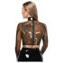 LATEX - permatomas latekso viršus (permatomai juoda) - M