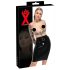 LATEX - lateksinė midi sijonas (juoda) - L
