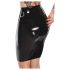 LATEX - lateksinė midi sijonas (juoda) - L