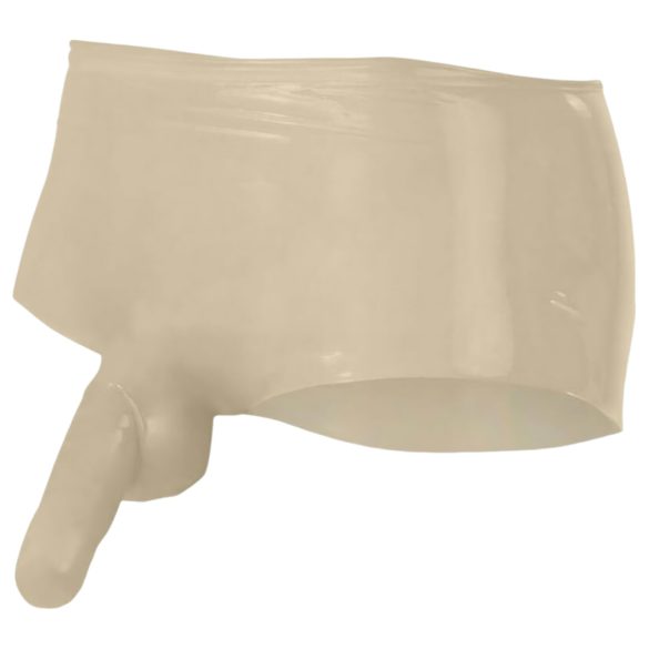 LATEX - bokseriai ir penio apdangalas (natūralus) - L/XL