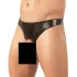 LATEX - vyriški apatiniai - juodi lateksiniai - S-L dydis