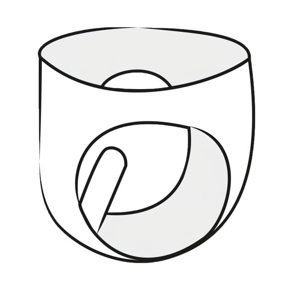 LATEX - moteriškos kelnaitės su prezervatyvu (juodos)