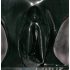 LATEX - moteriškos kelnaitės su prezervatyvu (juodos) - M
