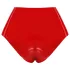 LATEX - apatiniai su tikrovišku dildo (raudona)