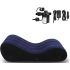 Magiška pagalvė - Pripučiama sekso sofa - didelė (mėlyna)