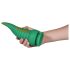 OgazR Octopuss aštuonkojis dildo - 21 cm (žalia-geltona)