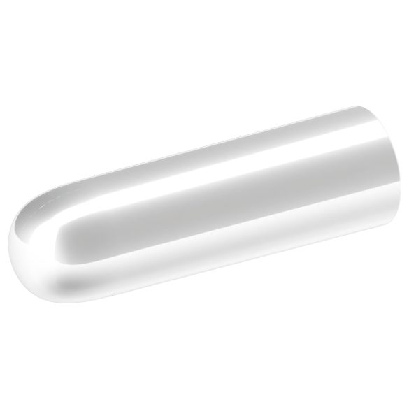 Funny Me - mini kulkos vibratorius - įkraunamas, vandeniui atsparus, baltas