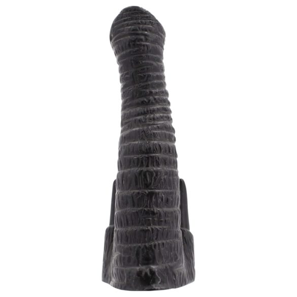 AnimHole Djumbo - dramblys dildo - 18 cm (juodas)