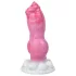 Animalorny Buldog - šuns formos dildo - 17cm rožinis