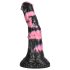 Blogasis Arklys - silikoninis arklių varpos dildo - 18 cm (juoda-rožinė)