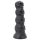 Topped Monster - kaukolės dildo - 22 cm (juodas)