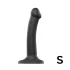 Strap-on-me - dvigubas dildis - silikoninis - juodas
