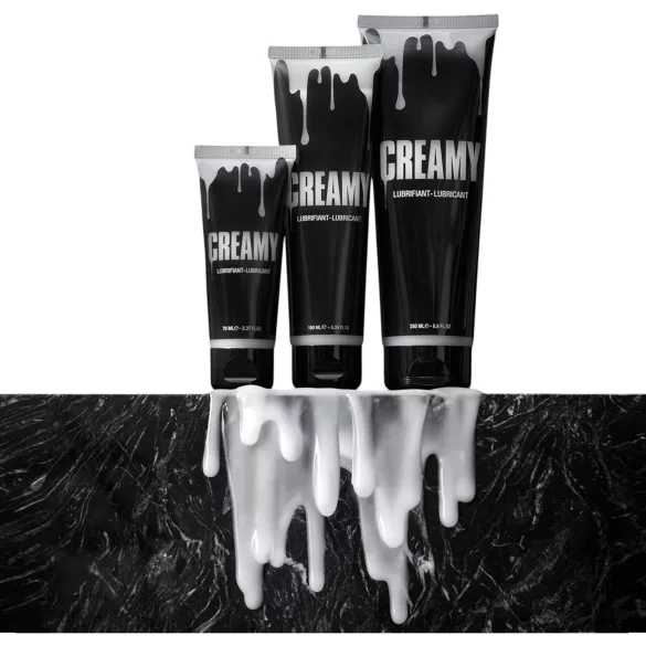 Creamy - vandens pagrindo lubrikantas - dirbtinė sperma - 250ml