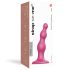 Strap-on-me Karoliukai S - karoliukinis, su siurbtuku dildo (rožinis)