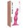 Strap-on-me karoliukai M - karoliukų dildo su siurbtuku (rožinė)