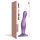 Strap-on-me Curvy M - banguotas, prilimpantis dildo (violetinis)