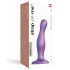 Strap-on-me Curvy M - banguotas, prilimpantis dildo (violetinis)