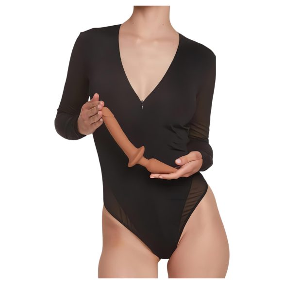 Strap-on-me Swith Realistiškas S - 2in1 silikoninis dildo (natūralus)