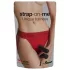 Strap-on-me - prisegamas apatinis diržas dildui - XS-XXL raudonas