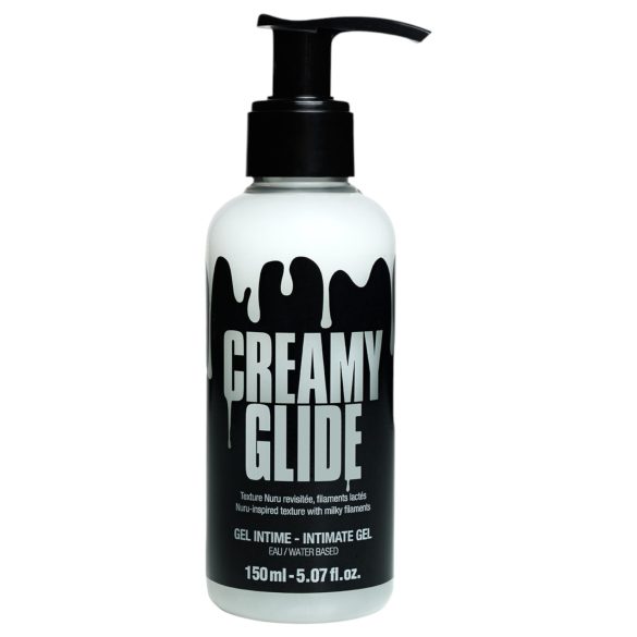Creamy Glide - vandens pagrindo lubrikantas spermai imituoti ir masažui - 150 ml