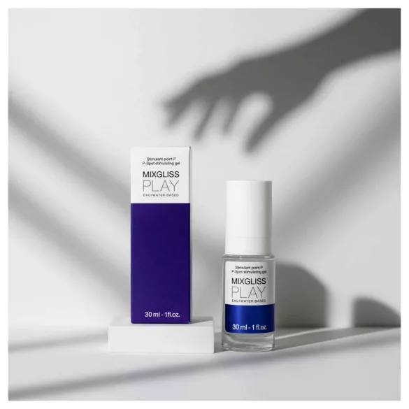 Mixgliss Play - prostatos stimuliavimo lubrikantas vyrams, bekvapis (30 ml)