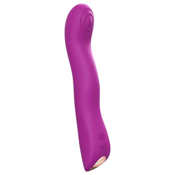 Love to Love Swap - įkraunamas pulsuojantis G taško vibratorius (violetinis)