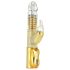 Dorcel Orgasmic Rabbit - aukso spalvos dvigubas malonumo vibratorius
