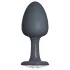 Dorcel Geisha Plug Diamond L - balto akmens analinis kaištis (juodas)