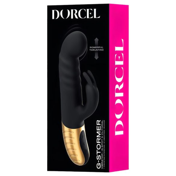 Dorcel G-stormer - įkraunamas, stumdomas klitorio vibratorius (juodas)
