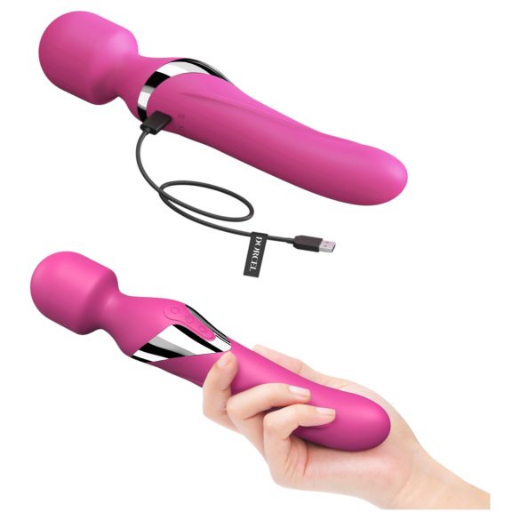 Dorcel Dual Orgasms - įkraunamas 2 in 1 masažuojantis vibratorius (rožinis)