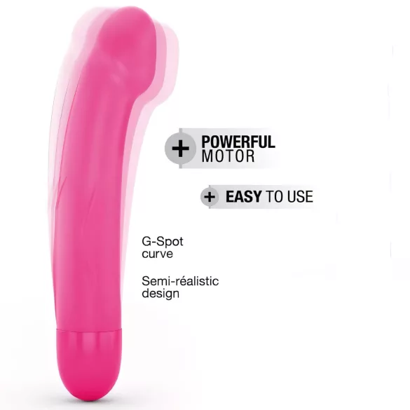 Dorcel Real Vibration M 2.0 - akumuliatorinis vibratorius (rožinis)
