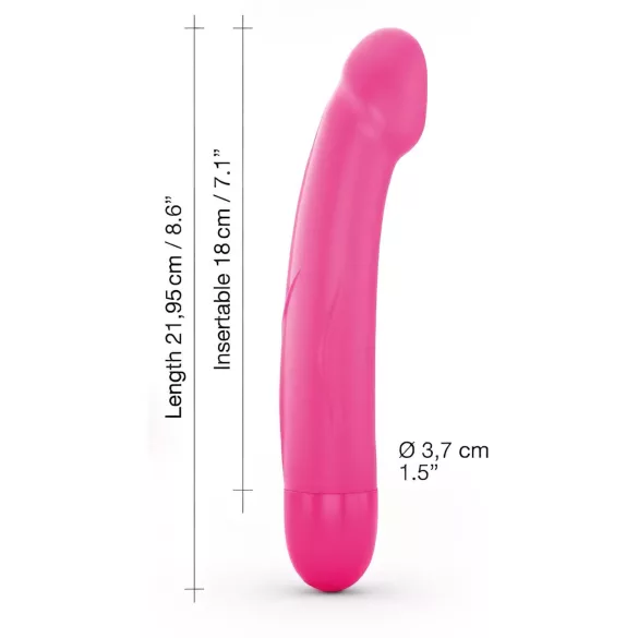 Dorcel Real Vibration M 2.0 - akumuliatorinis vibratorius (rožinis)