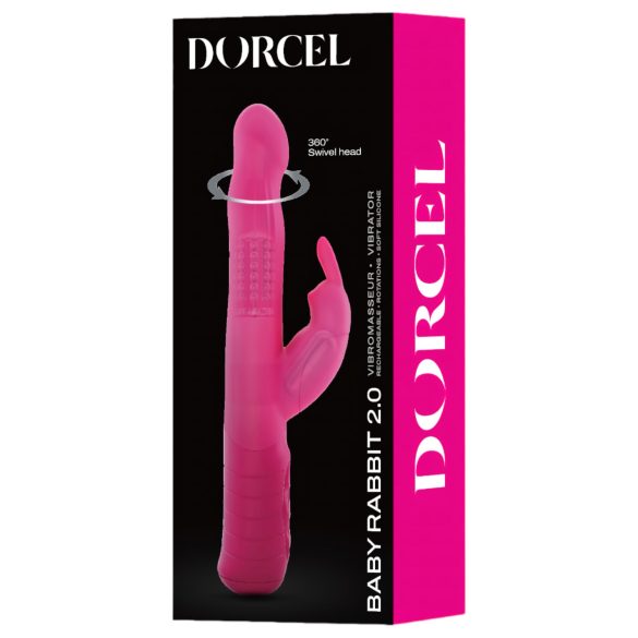 Dorcel Baby Rabbit 2.0 - įkraunamas klitoriaus vibratorius (rožinis)