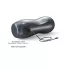 Dorcel Blowjoy Vibe - siurbimo ir vibruojantis akumuliatorinis masturbatorius (pilkas)