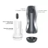 Dorcel Blowjoy Vibe - siurbimo ir vibruojantis akumuliatorinis masturbatorius (pilkas)