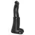 AnimHole Bull - didelis dildo - 25 cm juodas