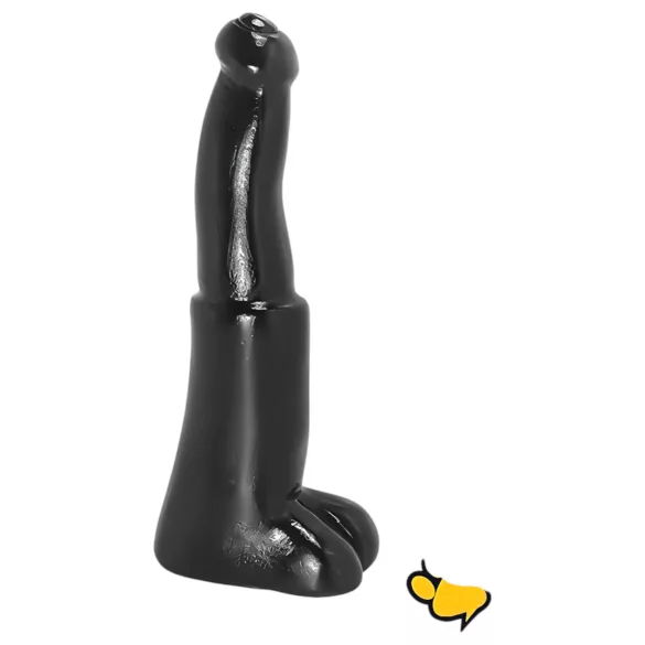 AnimHole Bull - didelis dildo - 25 cm juodas