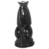 AnimHole Wolf - vilko penio dildo - 21cm (juodas)