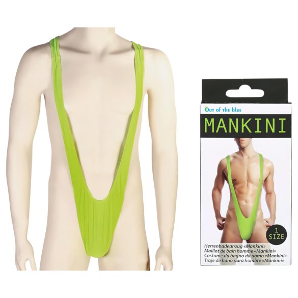 Iš Mėlynos - vyriškas mankinis, vyrų maudymosi kostiumas (žalias)