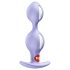 Fun Factory - analinis rutulių dildo - dvigubas - violetinis