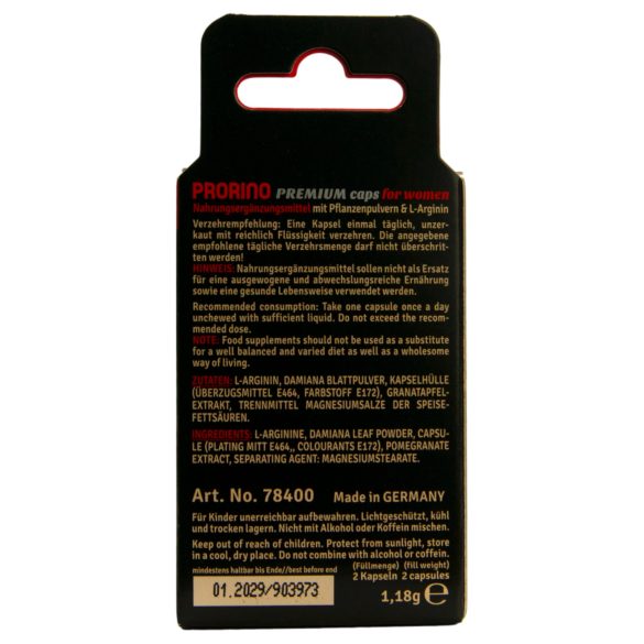 PRORINO - maisto papildas moterims (2 vnt.)