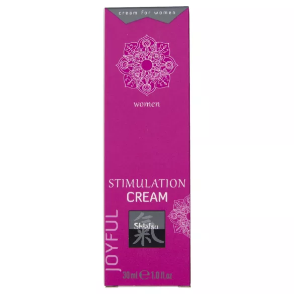 HOT Shiatsu Joyful - stimuliuojantis kremas moterims (30 ml)