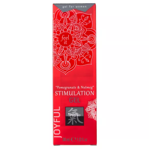 HOT Shiatsu - stimuliuojantis kremas moterims - granatų (30 ml)