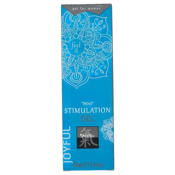 HOT Shiatsu Joyful - moterų stimuliuojantis kremas - mėta (30ml)