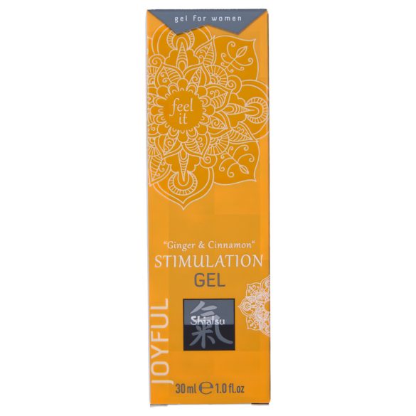 HOT Shiatsu - stimuliuojantis kremas moterims - imbieras ir cinamonas - 30 ml