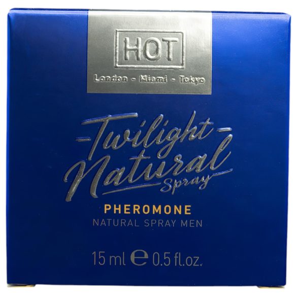 HOT Twilight Natural - feromonų kvepalai vyrams - bekvapiai - 15ml