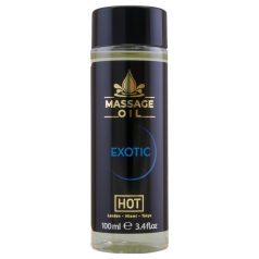 HOT odos priežiūros masažo aliejus - egzotiškas (100 ml)