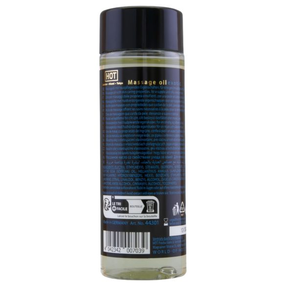 HOT - masažo aliejus - egzotinis aromatas - 100 ml