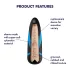 Satisfyer Sleeve Tri Delights - masturbatoriaus įdėklas
